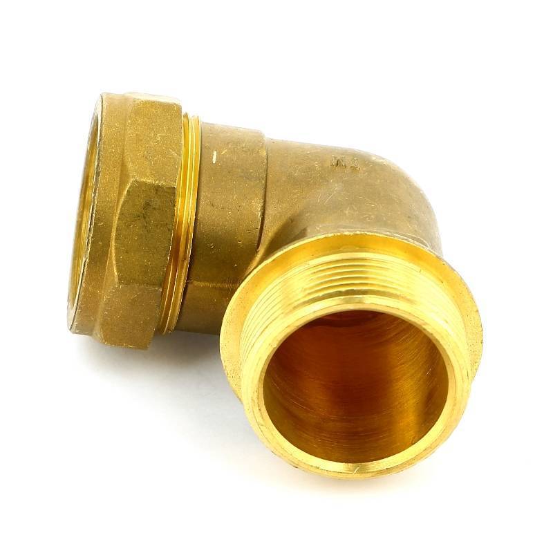 Угольник обжимной Tiemme 1104 42х1 1/2 наружная резьба 1100106