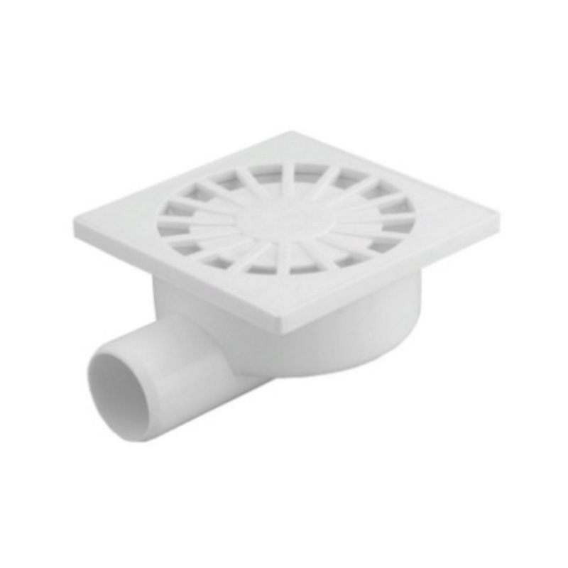 Трап горизонтальный с затвором (150х150) ПП 50 мм