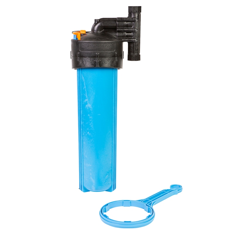 Корпус для фильтра ДЖИЛЕКС 1М 20 В Big Blue вертикальное подключение 9003