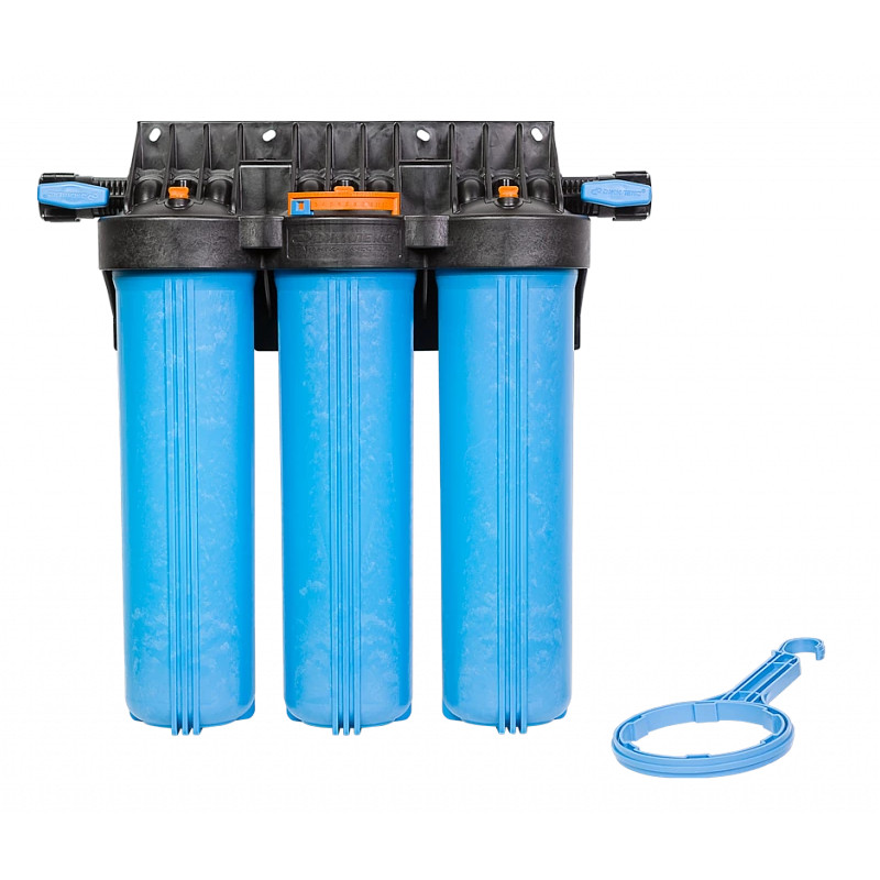 Корпус для фильтра ДЖИЛЕКС 1М 20 Т3 Big Blue торцевое подключение 9015