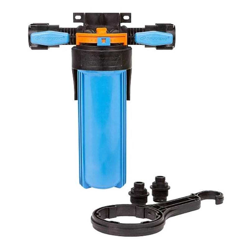 Корпус для фильтра ДЖИЛЕКС 1М Т Slim Line торцевое подключение 9017