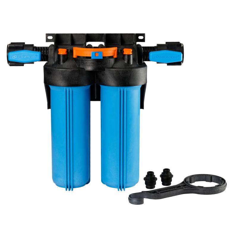 Корпус для фильтра ДЖИЛЕКС 1М Т2 Slim Line торцевое подключение 9019