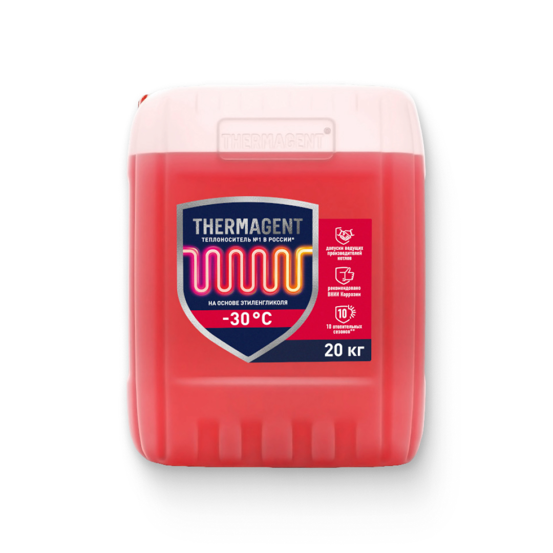 Теплоноситель THERMAGENT -30 20 кг (Этиленгликоль)