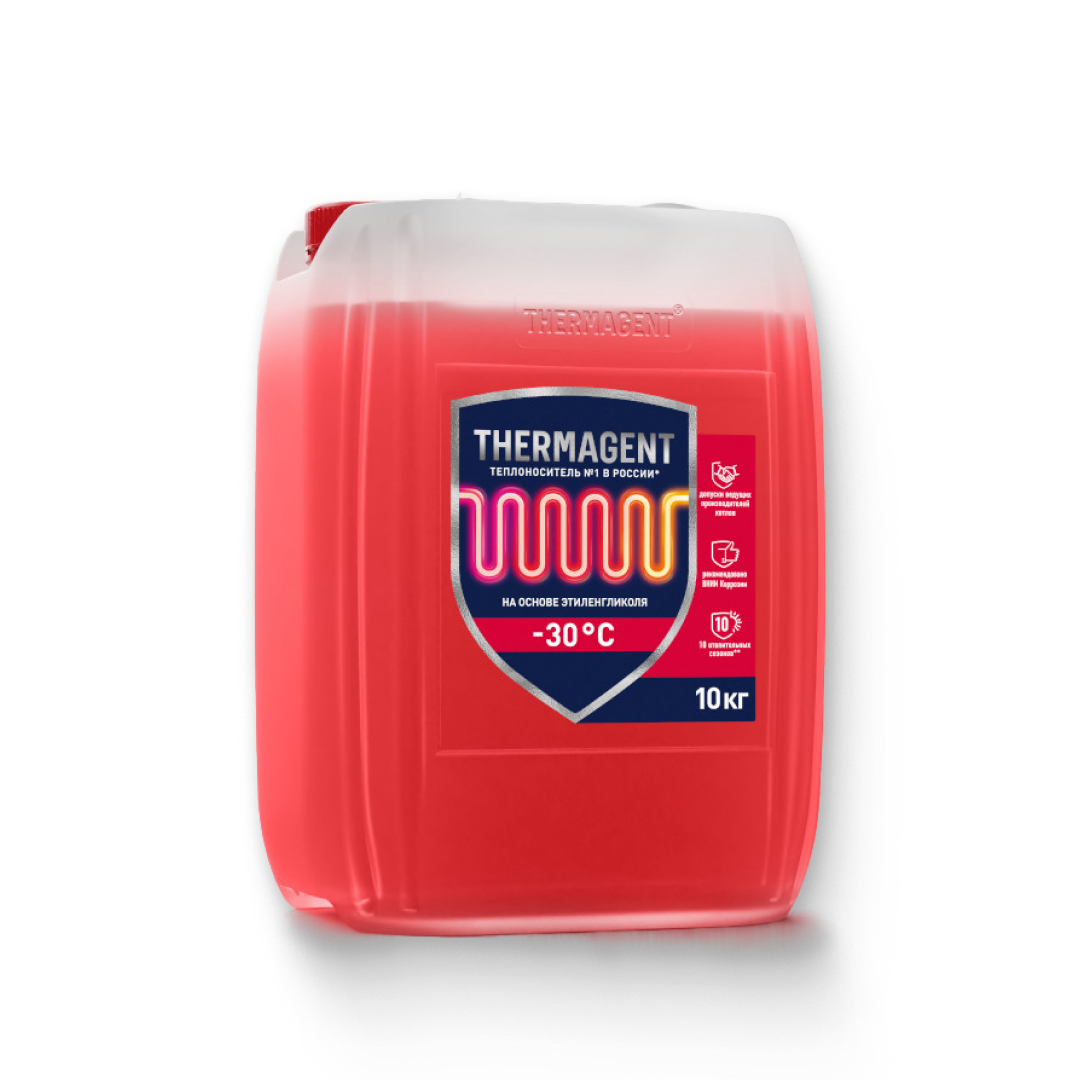 Теплоноситель THERMAGENT -30 10кг (Этиленгликоль)