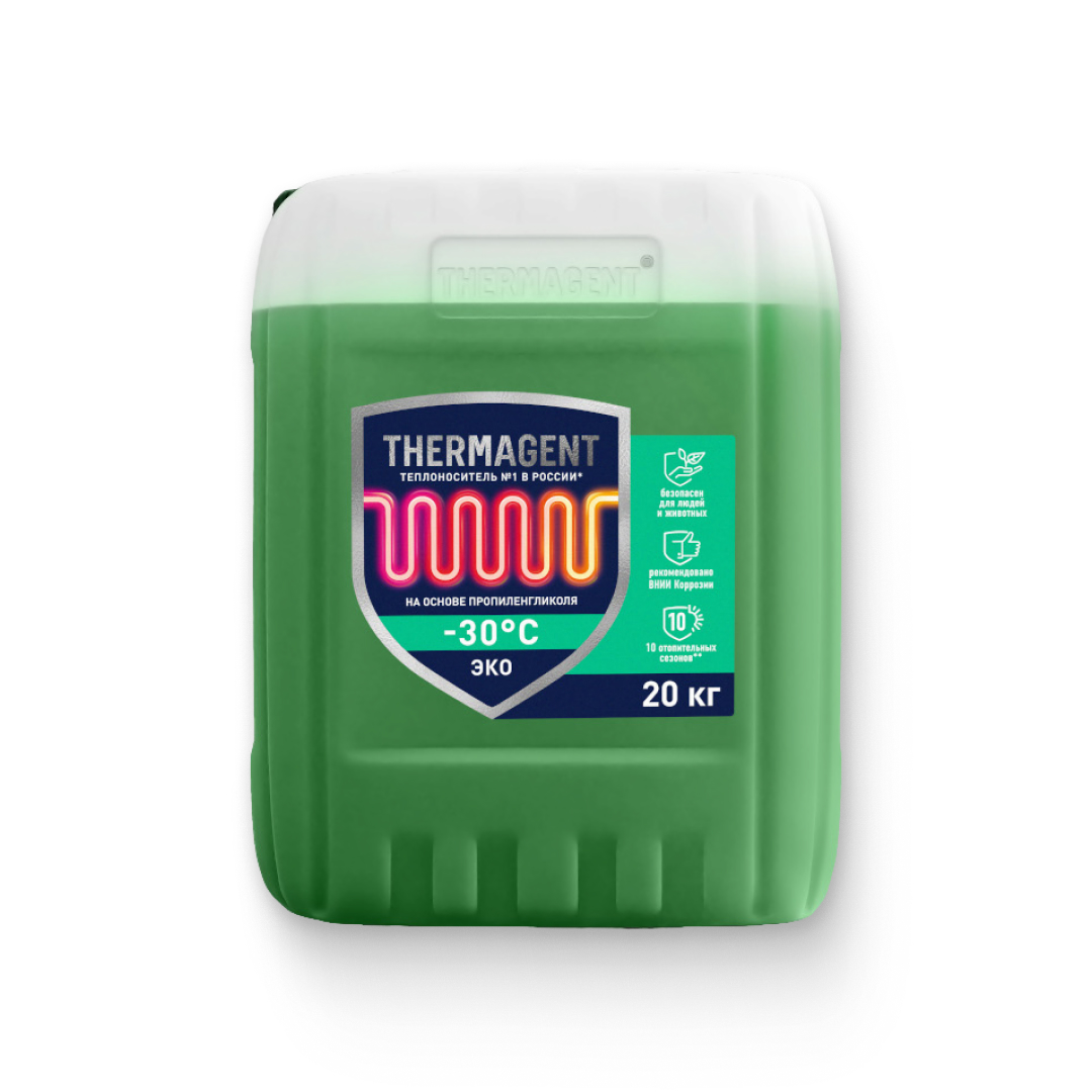 Теплоноситель THERMAGENT-30 ЭКО 20кг (Пропиленгликоль)