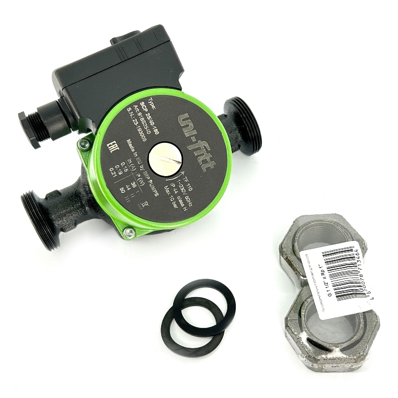 Насос циркуляционный SCP 25/40 180 с гайками