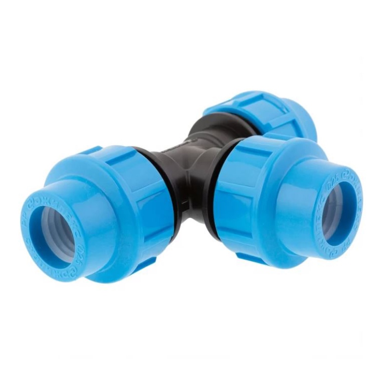 Тройник компрессионный Джилекс 25х25х25 мм для труб ПНД 507745