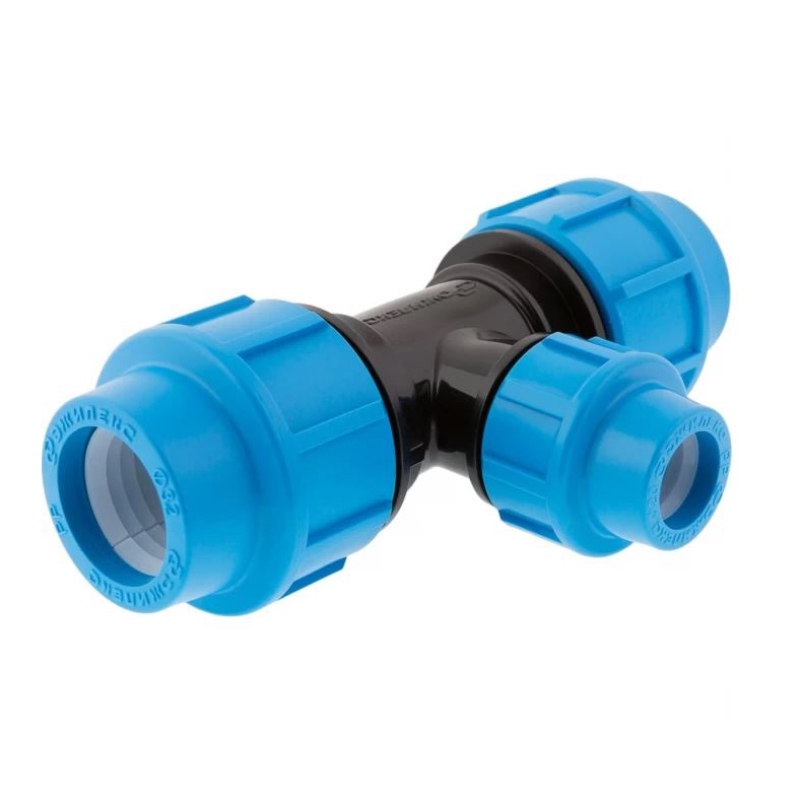 Тройник редукционный Джилекс ПНД компрессионный 32х20х32 мм 507891