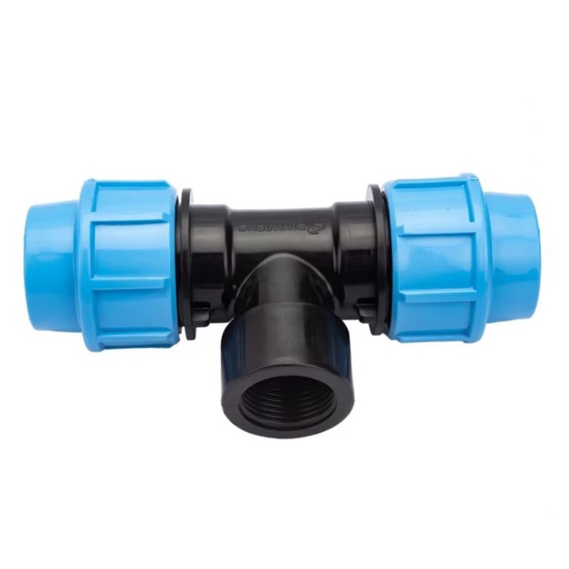 Тройник В 32х1'' для труб ПНД