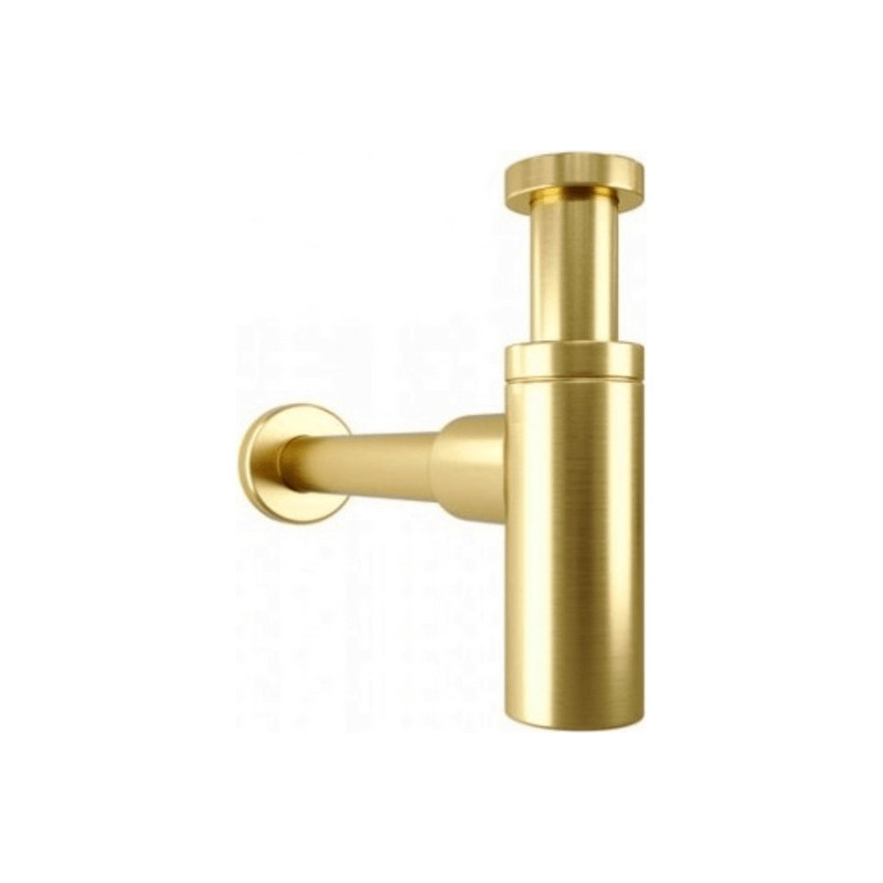 Сифон 1”1/4 Remer 958LBG, золото брашированное