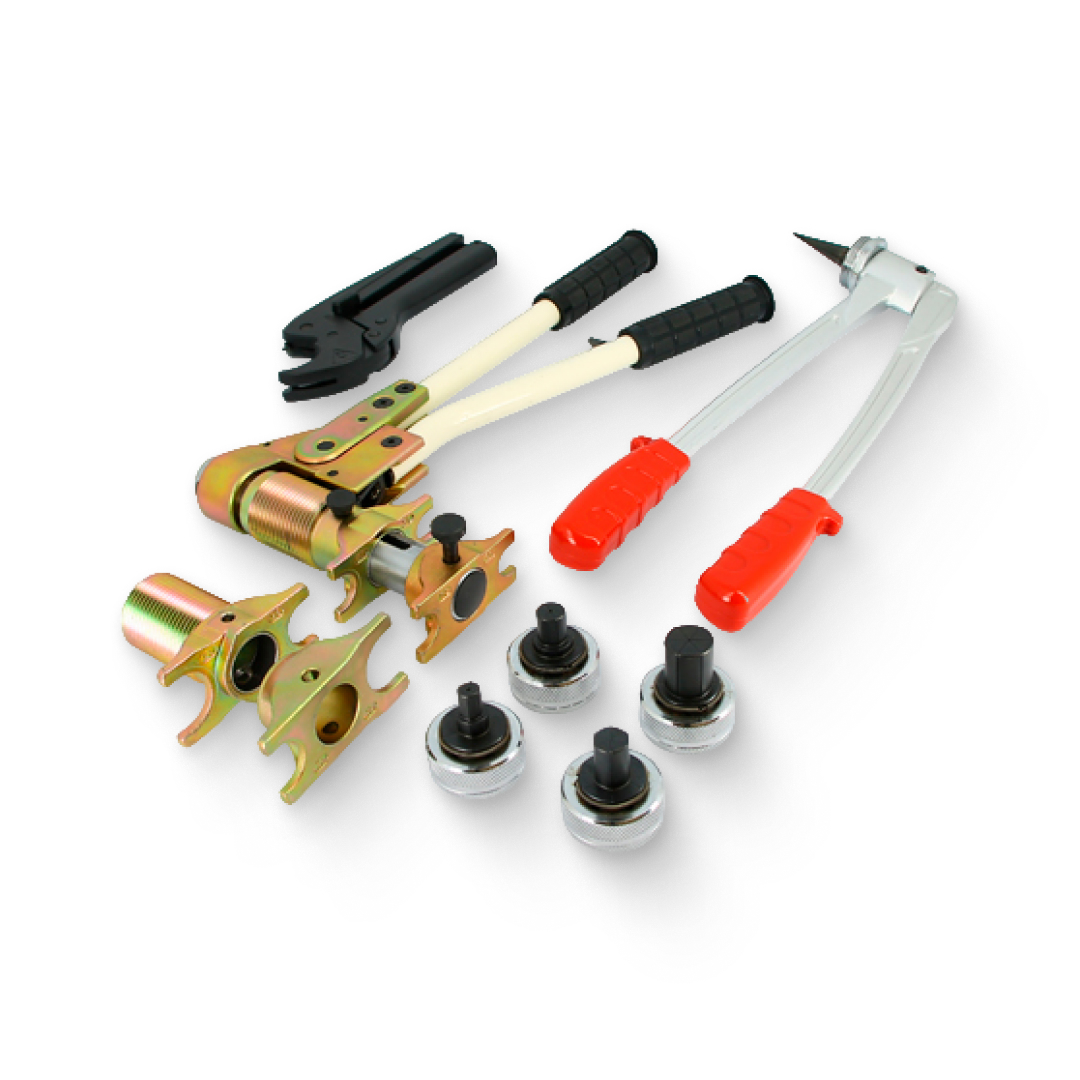 Комплект ручного инструмента для монтажа аксиальных фитингов