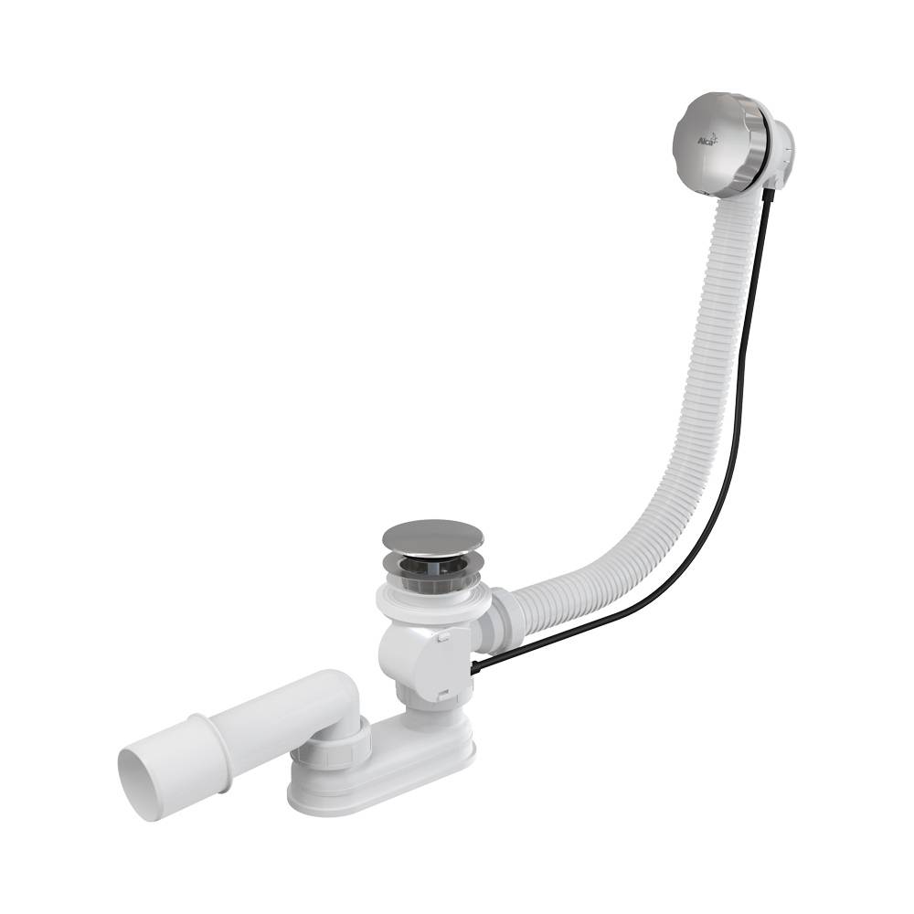 Сифон бутылочный Viega 5754 1 1/4х32 мм с универсальным отводом и пробкой хромированный 102845