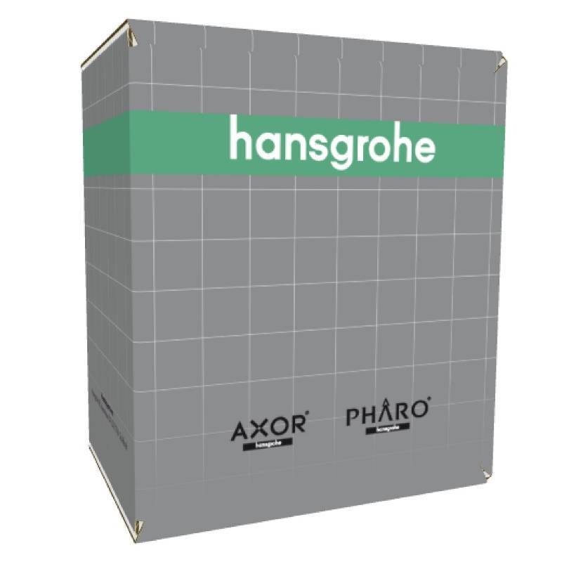 Термостатический смеситель hansgrohe Ecostat E для 2 потребителей скрытого монтажа хром 15708000