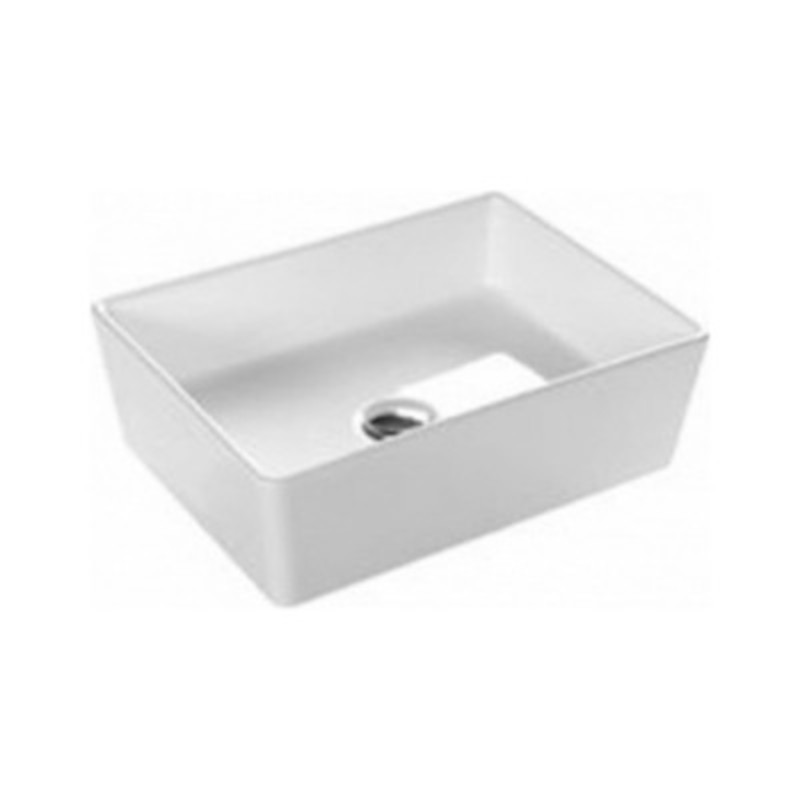 Раковина Hatria Happy Hour Slim 50 х 30 см, без отв.и перелива, черная