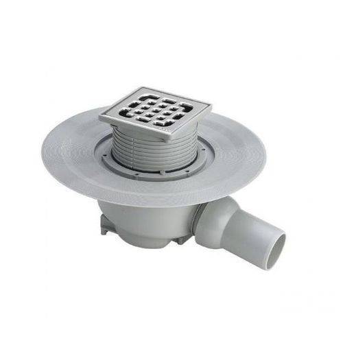 Трап Viega Advantix 100x100 мм горизонтальный выпуск 50 мм с изоляционным фартуком 556938