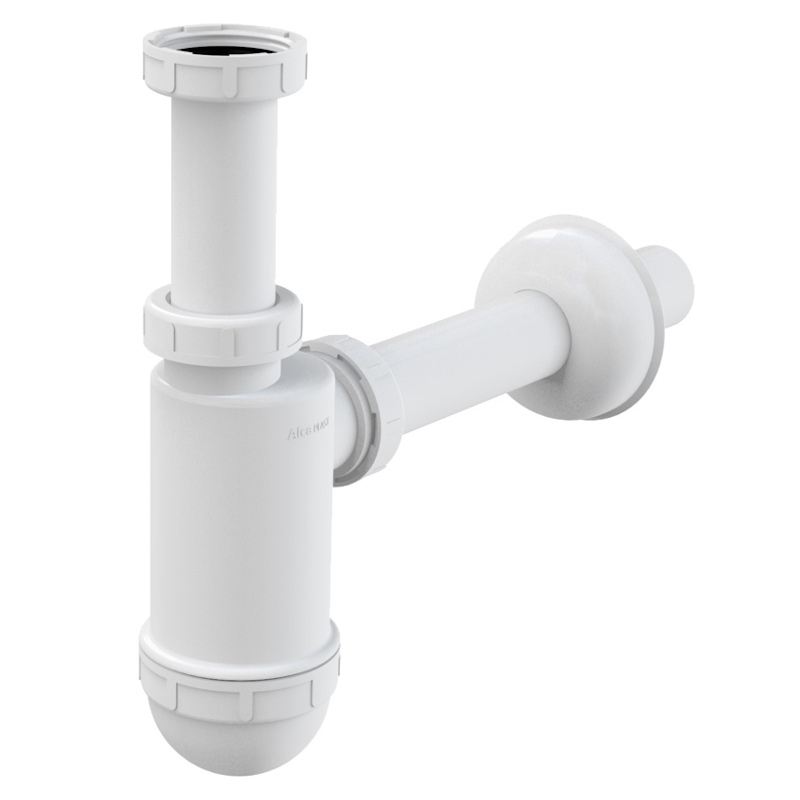 Сифон для умывальника DN32 с накидной гайкой 1 1/4