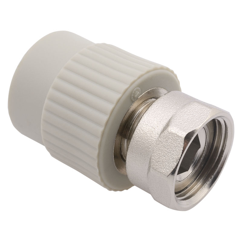 Муфта с металлической резьбой с накидной гайкой 25х3/4