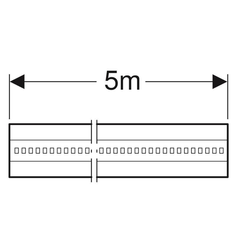 Монтажный профиль Geberit GIS 2.5 м 461.000.25.1