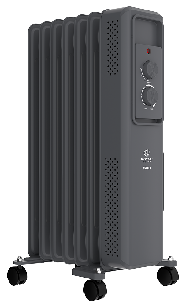 Масляный радиатор Royal Clima ARDEA ROR-AR7-1500M 1500 Вт 7 секций ROR-AR7-1500M