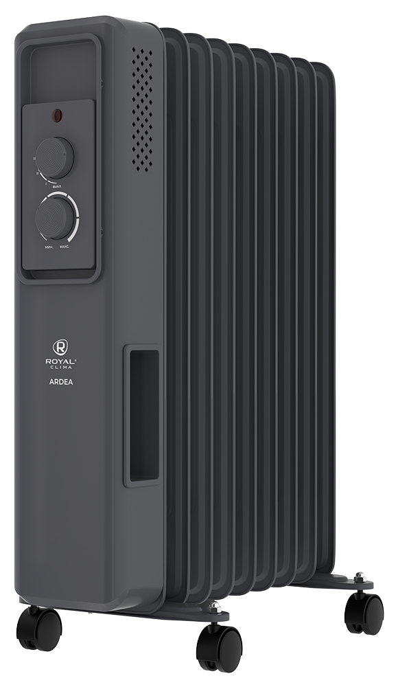 Масляный радиатор Royal Clima ARDEA ROR-AR11-2500M 2500 Вт 11 секций ROR-AR11-2500M