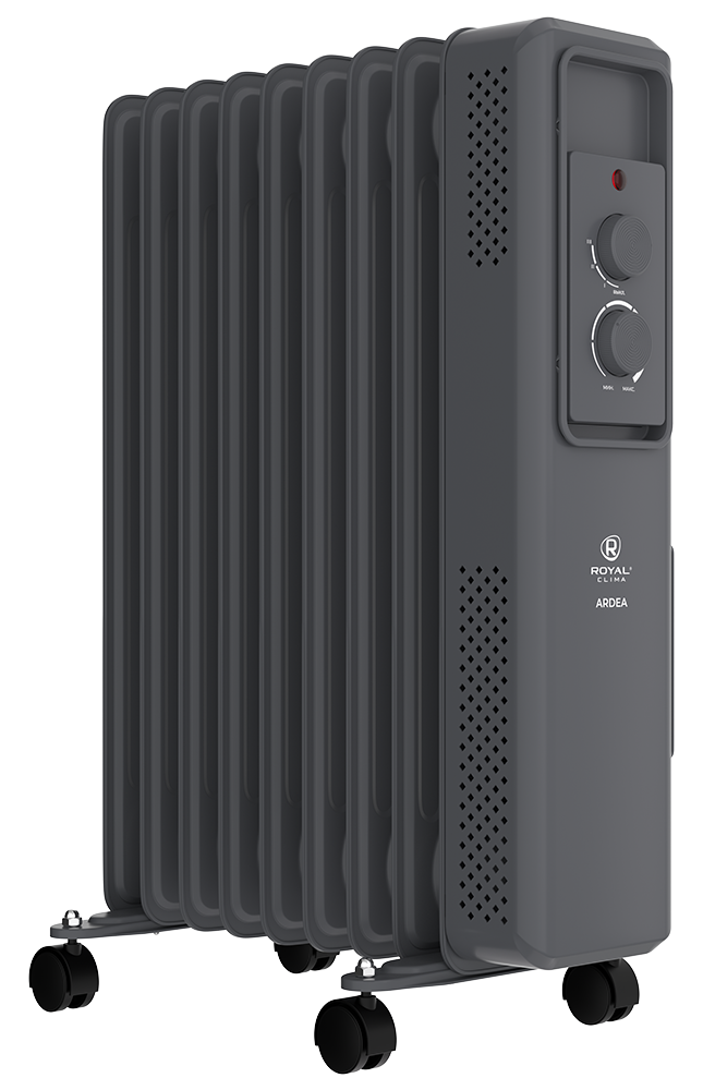 Масляный радиатор Royal Clima ARDEA ROR-AR11-2500M 2500 Вт 11 секций ROR-AR11-2500M