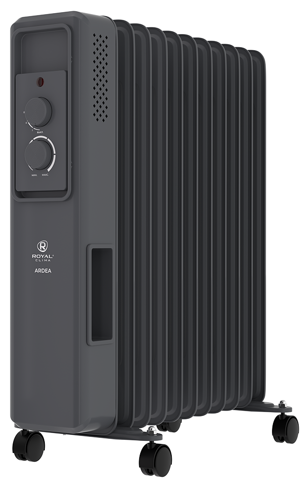 Масляный радиатор Royal Clima ARDEA ROR-AR9-2000M 2000 Вт 9 секций ROR-AR9-2000M