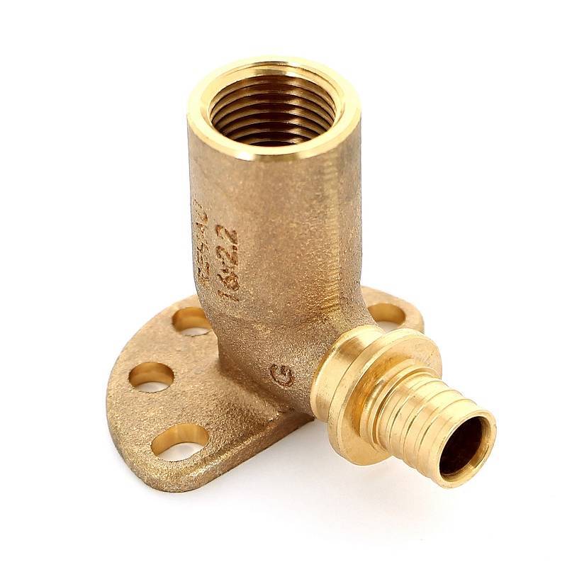 Водорозетка надвижная REHAU RAUTITAN RX 16x1/2 ВР h=59 мм бронза 366112