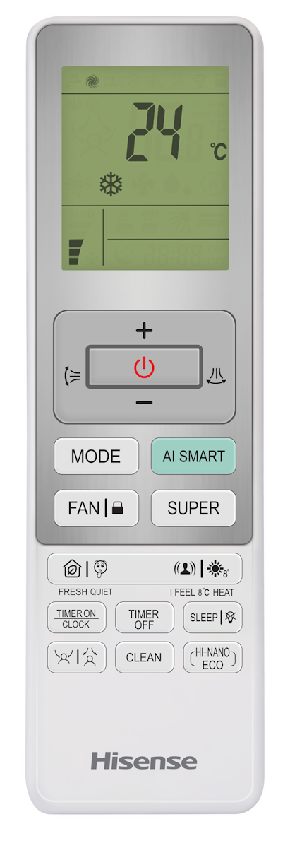 Сплит-система Hisense AIR SENSATION SUPERIOR DC INVERTER AS-10UW4RXVQF00 инверторная