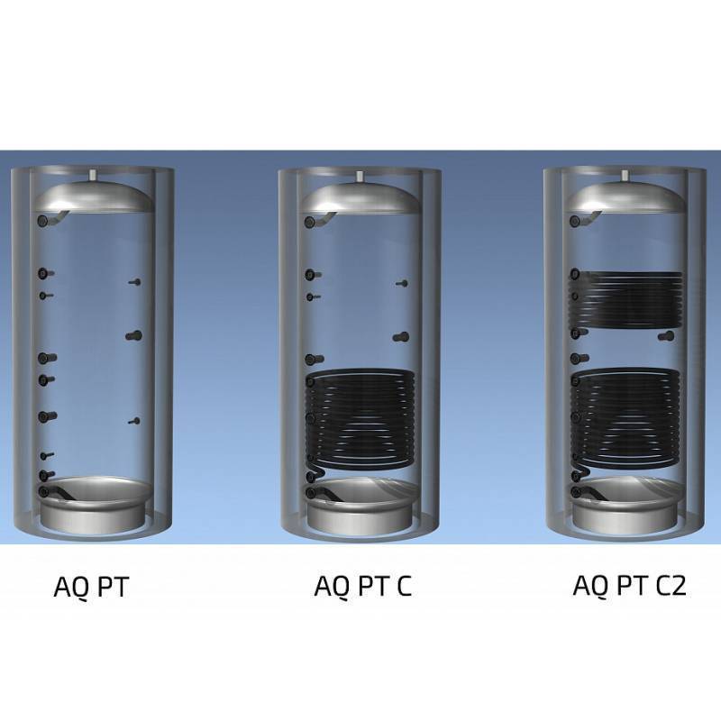 Теплоаккумулятор Hajdu AQ PT6.2 500 500 л без изоляции AQ PT6.2 500