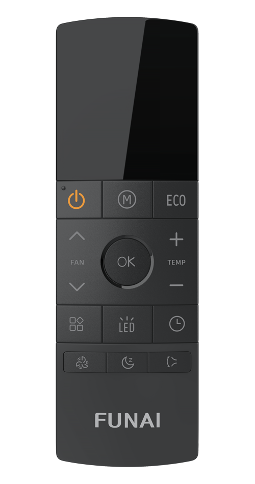 Инверторная сплит-система FUNAI AKOYA NERO Inverter RAC-I-AN25HP.D01 комплект