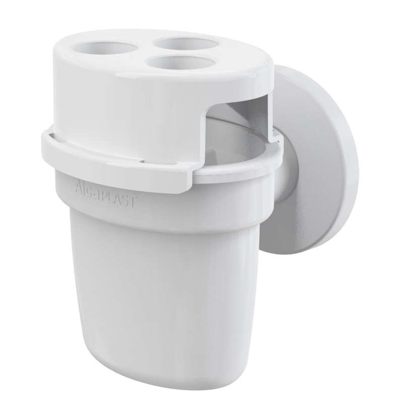 Воронка с сухим сифоном (шарик) для сбора конденсата с держателем для трубок 32 мм, пластик