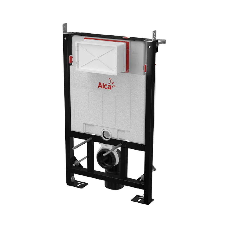 Модуль для подвесного унитаза, 85 см с заводом трубы подачи воды внутрь бачка