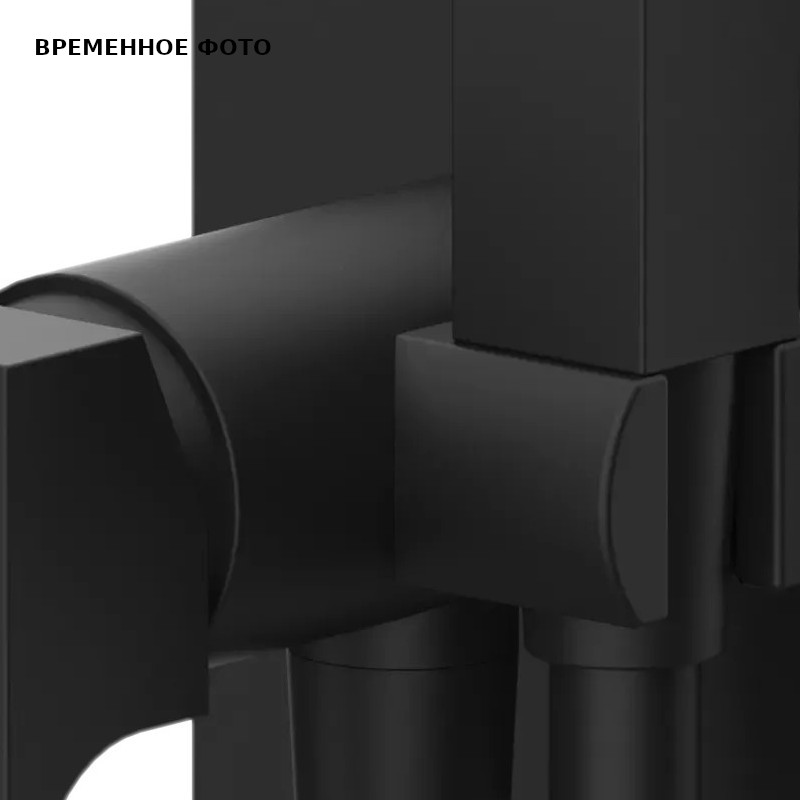 Гигиенический душ со смесителем Remer Absolute встраиваемый черный матовый AU65NO