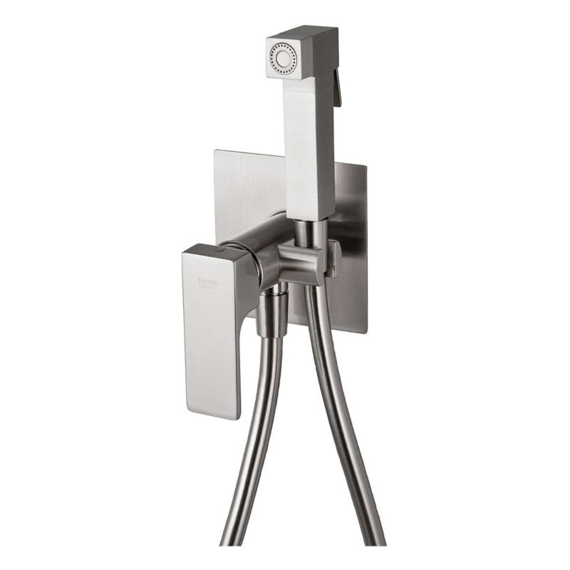 Гигиенический душ Remer Absolute со смесителем скрытого монтажа хром AU65W