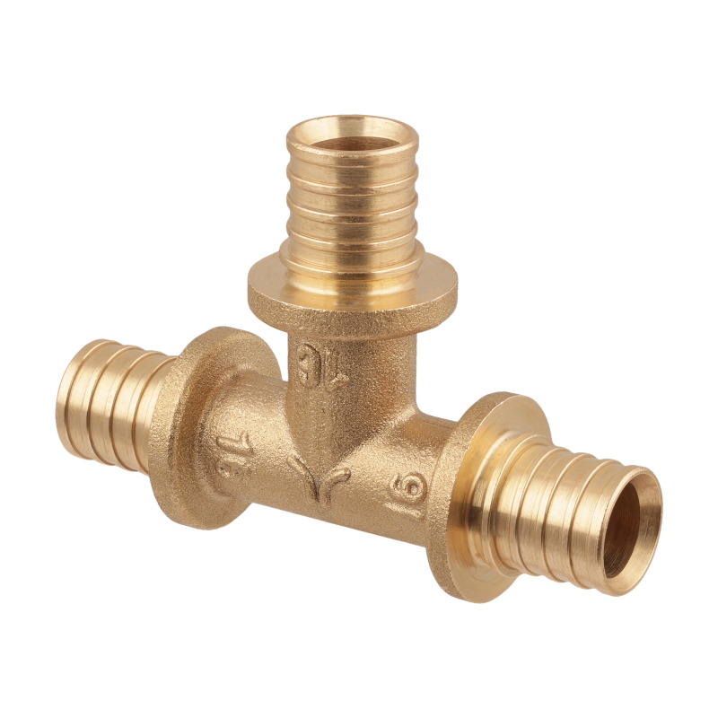 Тройник аксиальный STOUT 40 мм равносторонний 507802