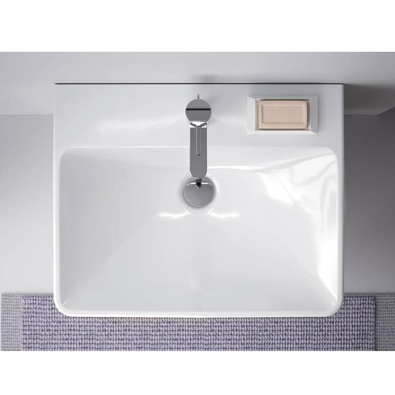 Комплект мебели для ванной Geberit Smyle Square 75 см темный орех 529.353.JR.7