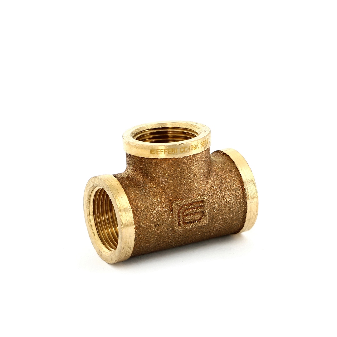 Тройник SANHA серия 3000 1/2 ВВВ бронзовый 313012