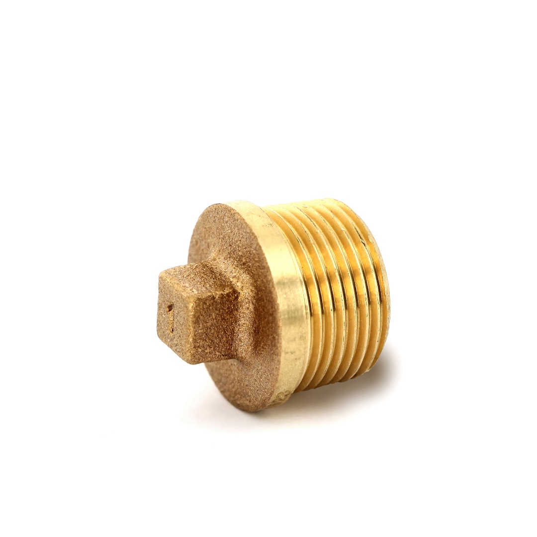 Заглушка Viega 1 НР бронза 268220