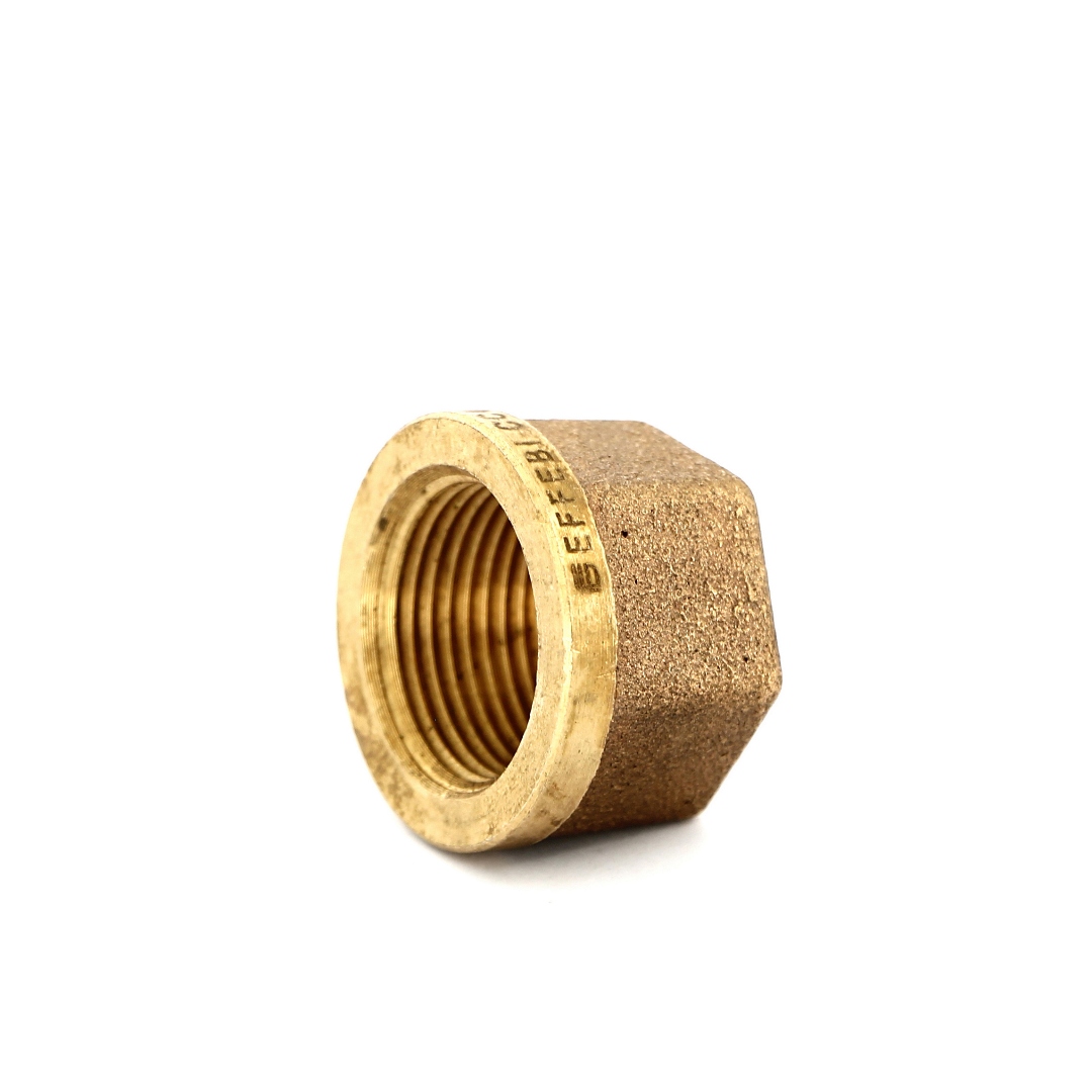Заглушка с внутренней резьбой Viega 3/4 бронза 506086