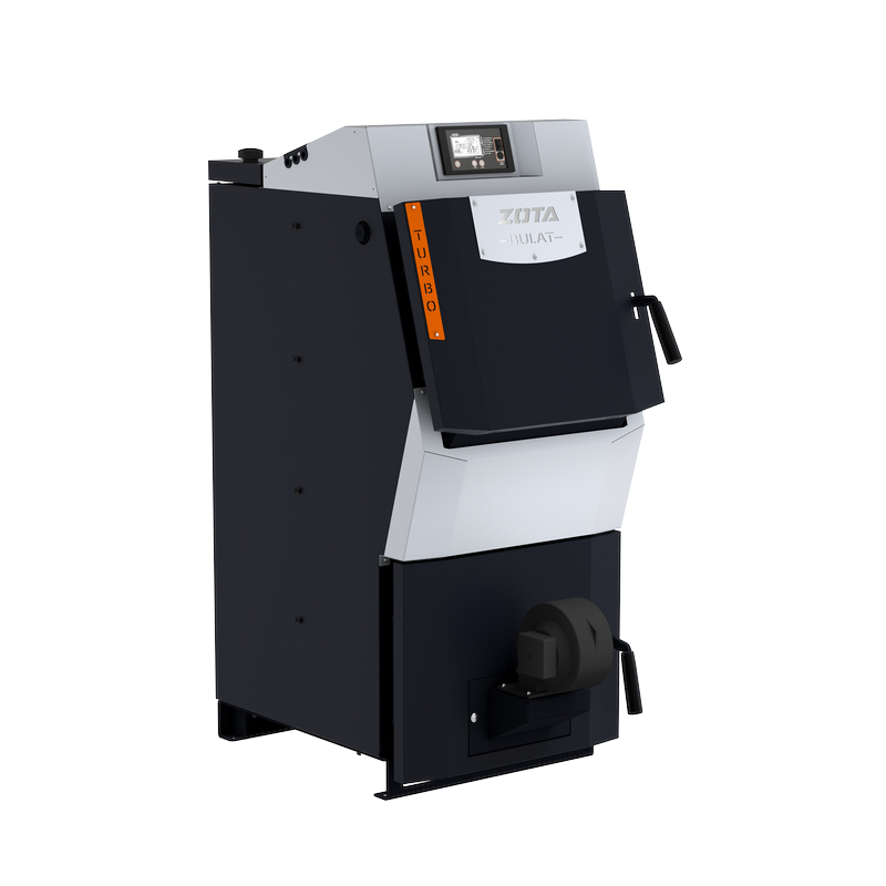 Котел твердотопливный  ZOTA Bulat -Turbo 37 кВт