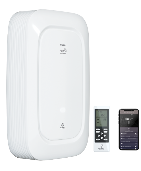 Приточно-очистительный комплекс ROYAL CLIMA BREZZA RCB 150 LUX