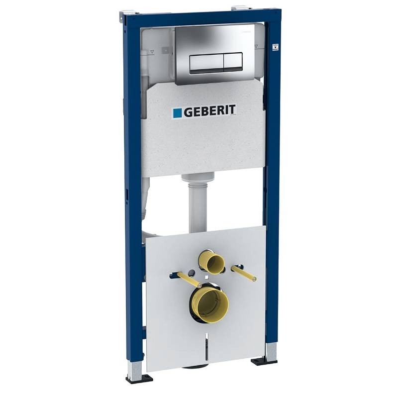 Комплект инсталляции Geberit Acanto с подвесным унитазом и сиденьем 500.128.21.A