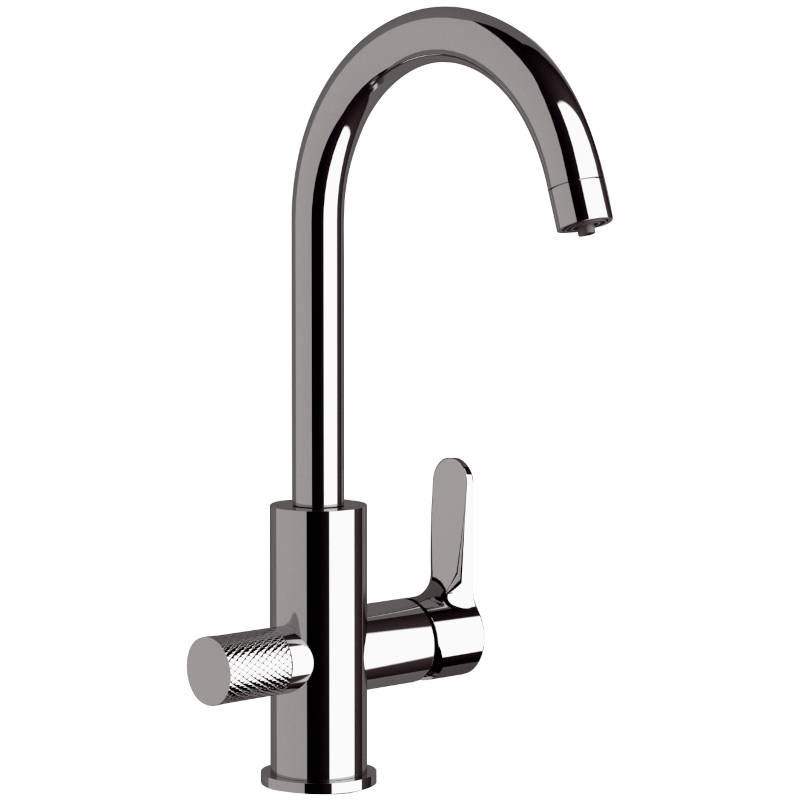 Смеситель для кухни Hansgrohe Focus 240 однорычажный с вытяжным душем хром 31815000