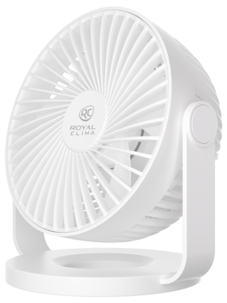 Вентилятор настольный ROYAL CLIMA RSF-0401M-WT аккумуляторный RSF-0401M-WT