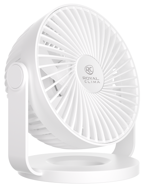 Вентилятор настольный ROYAL CLIMA RSF-0401M-WT аккумуляторный RSF-0401M-WT