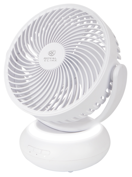 Вентилятор настольный ROYAL CLIMA RSF-0701E-WT аккумуляторный RSF-0701E-WT