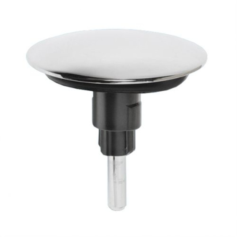 Пробка для выпуска McAlpine D 70 мм латунная тип кнопка хром 507203