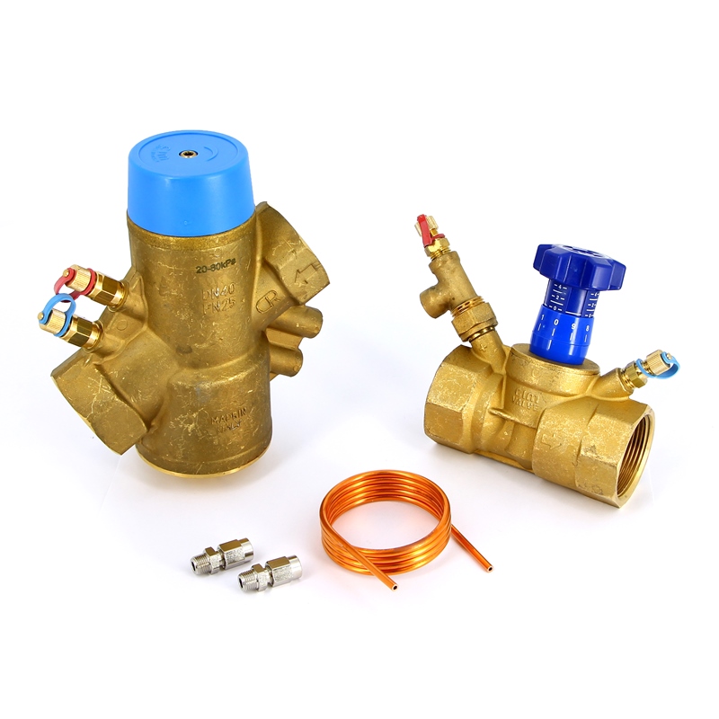 Комплект CIM 767 1'1/2 + CIM 787OT 1'1/2 В / DN 40 HIGH ∆p, CIM 767H787ODP 112