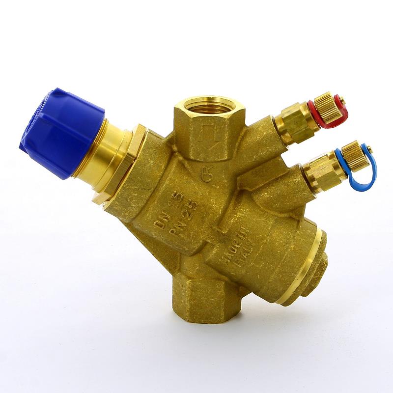 Клапан балансировочный CIM 776HF комбинированный 2' DN50, с повышен. расходом, латунь