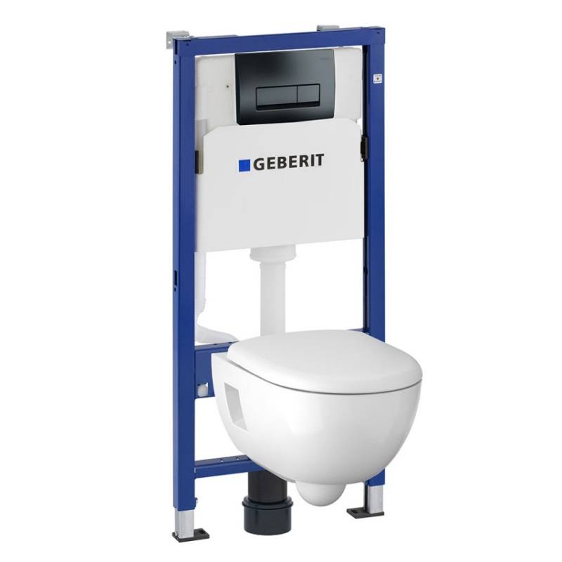 Комплект инсталляции Geberit Renova с подвесным унитазом и сиденьем 500.103.DW.R